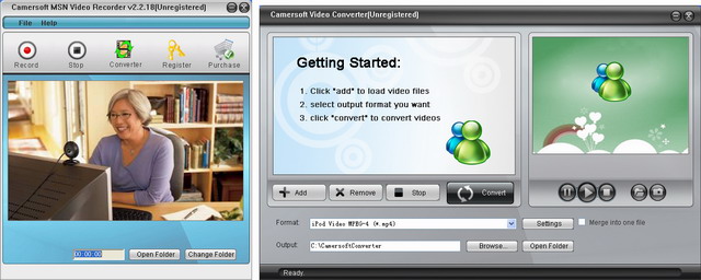 Camersoft MSN Video Recorder 3.1.08